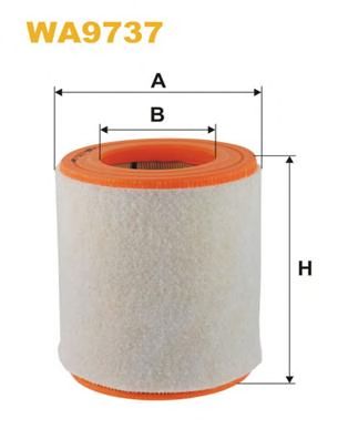 WIX FILTERS wa9737 -  Воздушный фильтр